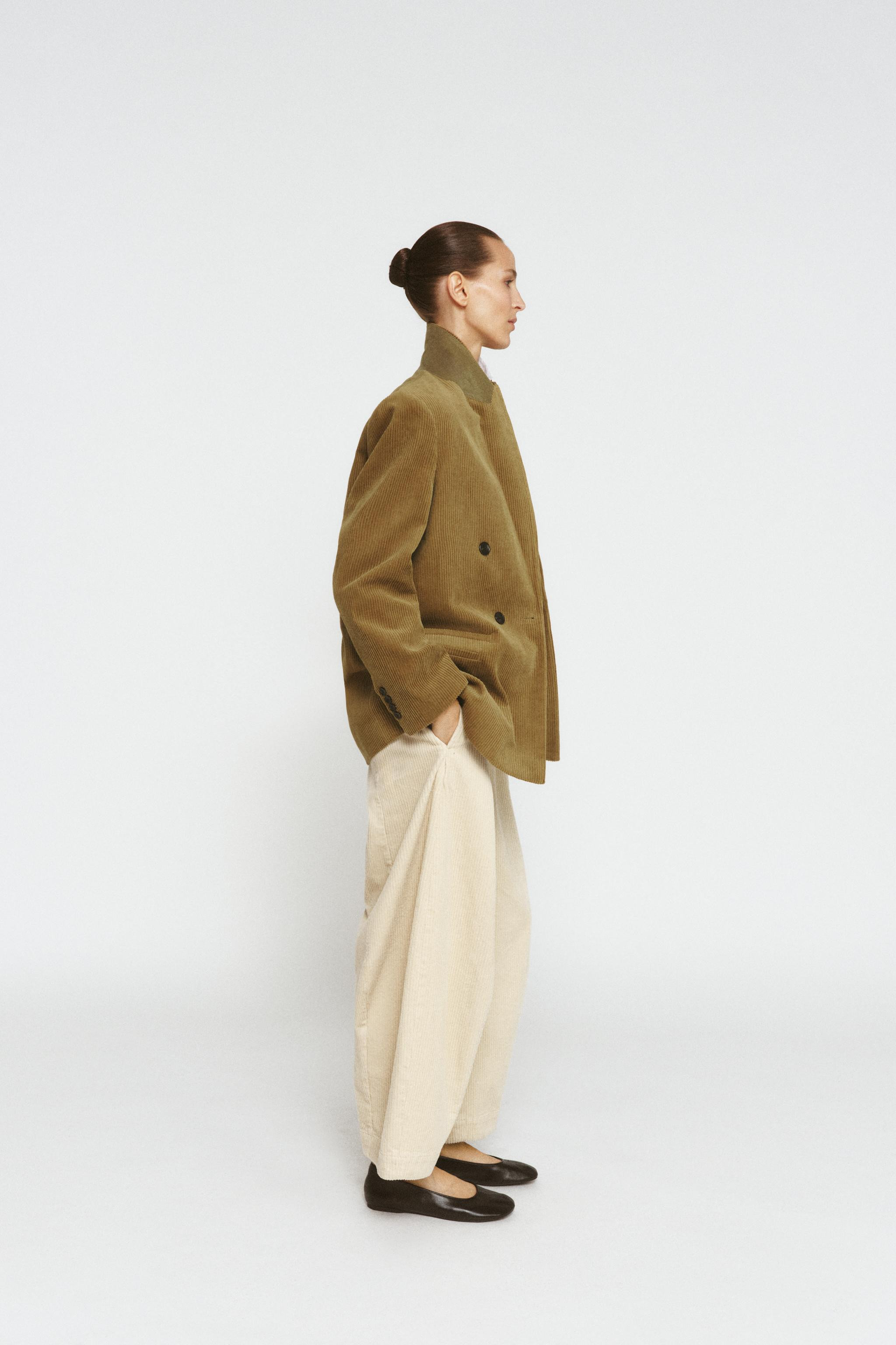 OVERSIZED CORDUROY BLAZER ZW COLLECTION LIMITED EDITION | Zara US