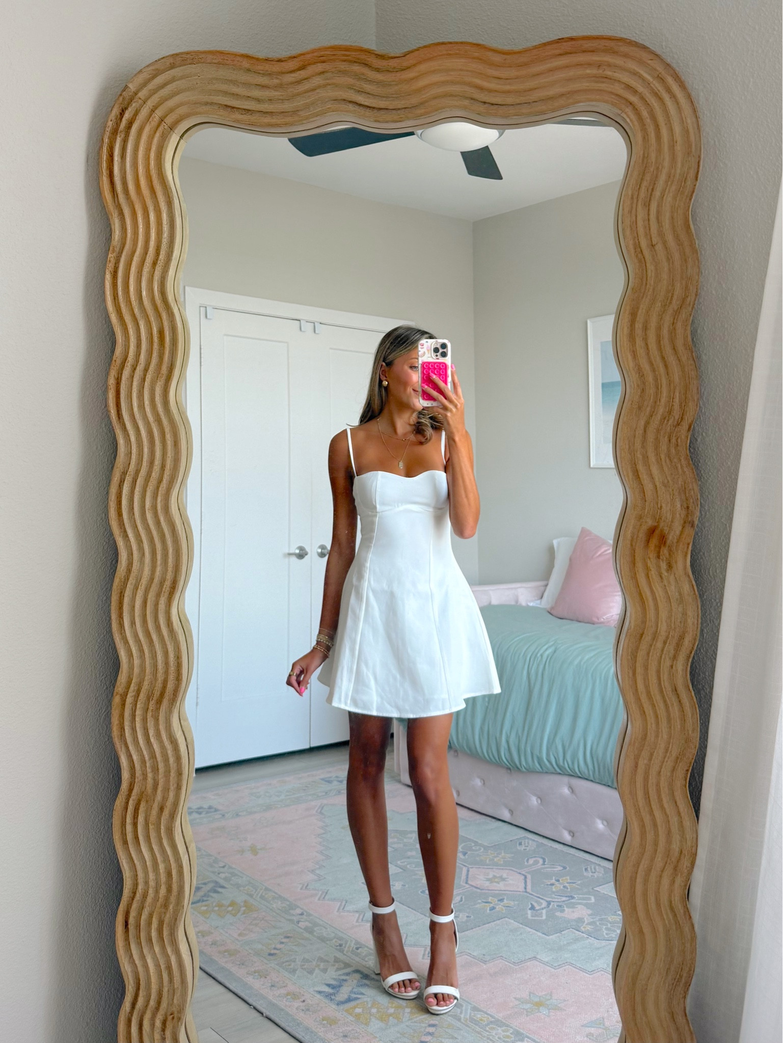 white bride to be dress / bridal dress / white graduation dress from princess Polly! Wearing a size 2. Use code MCKENZ20 for 20% off💕💍

#LTKootd #LTKWedding