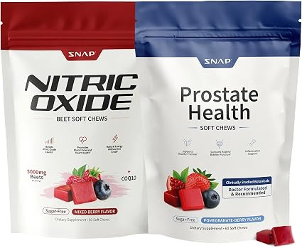 Snap Supplements Prostate Health for Men with Plant Sterols, Stinging Nettle Root & Reishi Mushro... | Amazon (US)