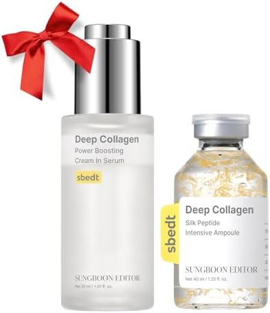 SUNGBOON EDITOR Intensive Collagen Care Duo l Deep Collagen Silk Peptide Ampoule & Retinol Capsul... | Amazon (US)