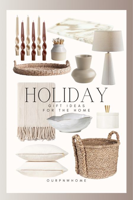 Amazon Holiday Gifts for the Home!

Basket, boucle throw pillow, throw blanket, neutral home, salt cellar, vase, match holder, twisted candles, decorative bowl, ribbed lamp, marble tray



#LTKfindsunder100 #LTKhome #LTKGiftGuide