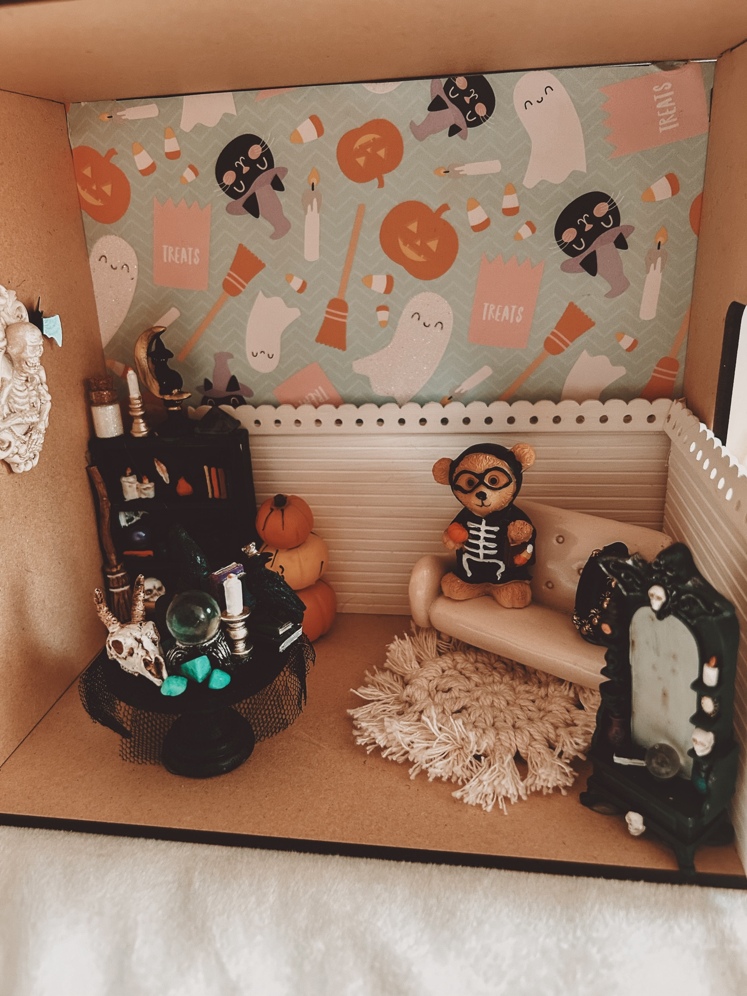 Halloween, Halloween decor, Halloween home, gothic home, ghostie, ghost mug, black cat candle, Halloween mug, Halloween aesthetic, cozy home, home decor, boho home, hygge,  aesthetic home, miniatures, Halloween miniatures, Halloween dollhousee

#LTKHome #LTKSeasonal