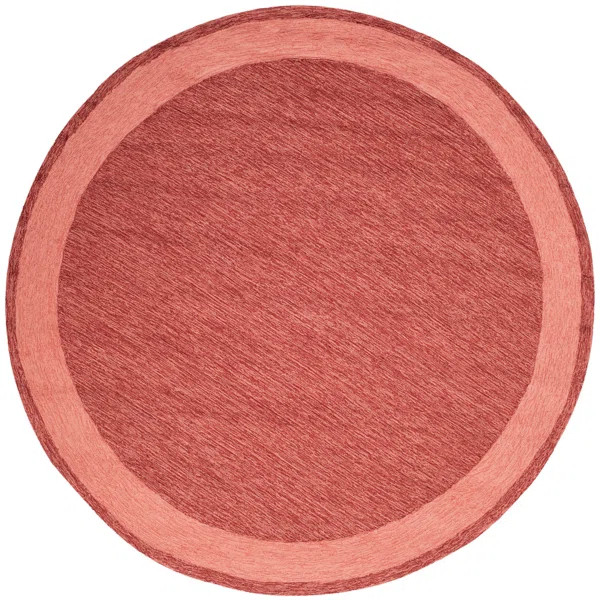 Taran Easy Care Hand Hooked Performance Solid Color Rug | Wayfair North America
