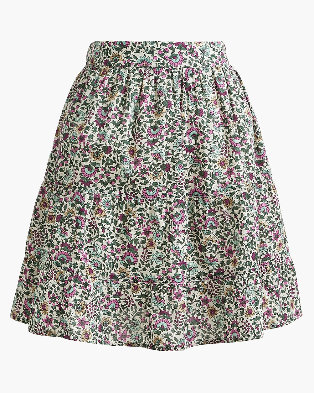 Tiered mini skirt | J.Crew Factory