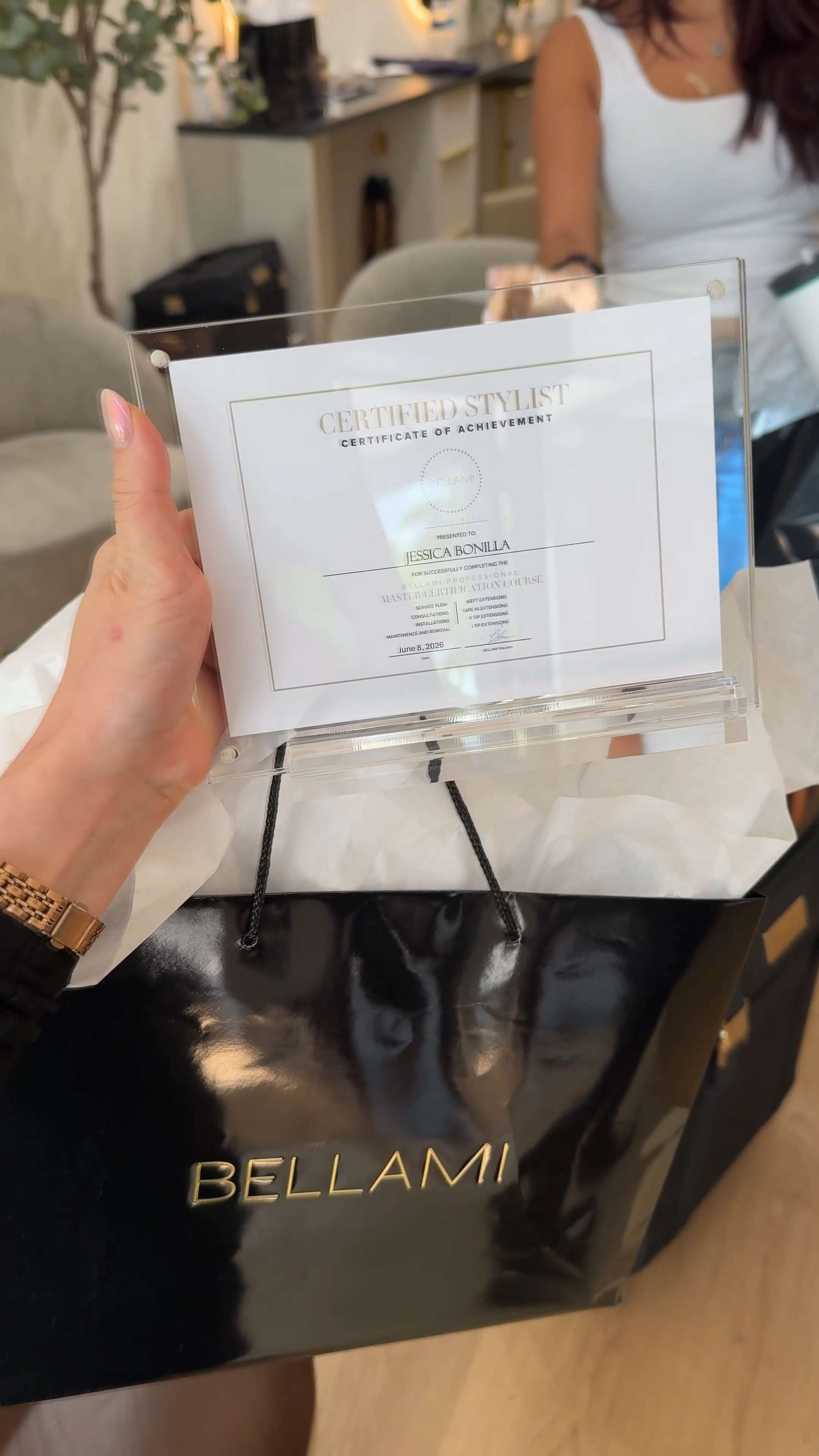 Beautiful hair has a way of changing how you carry yourself.

Not because you need it, but because confidence is powerful.

This week I completed my Bellami certification and am officially certified in all 5 extension methods. ✨

I’m so excited to offer customized extension services in our Boca Raton studio and help you achieve the hair you’ve always dreamed of, whether that’s more volume, more length, or simply more confidence.

If you’ve been thinking about extensions but aren’t sure which method is right for you, schedule a consultation and let’s create a plan tailored to your hair, lifestyle, and goals 💫

Now booking extension consultations in Boca Raton. 🤍

#HairExtensionsBocaRaton
#BocaRatonHairExtensions
#PalmBeachHairExtensions
#SouthFloridaHairExtensions
#BellamiCertified 

 