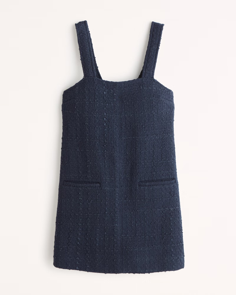 Women's Tweed Shift Mini Dress | Women's Dresses & Jumpsuits | Abercrombie.com | Abercrombie & Fitch (US)