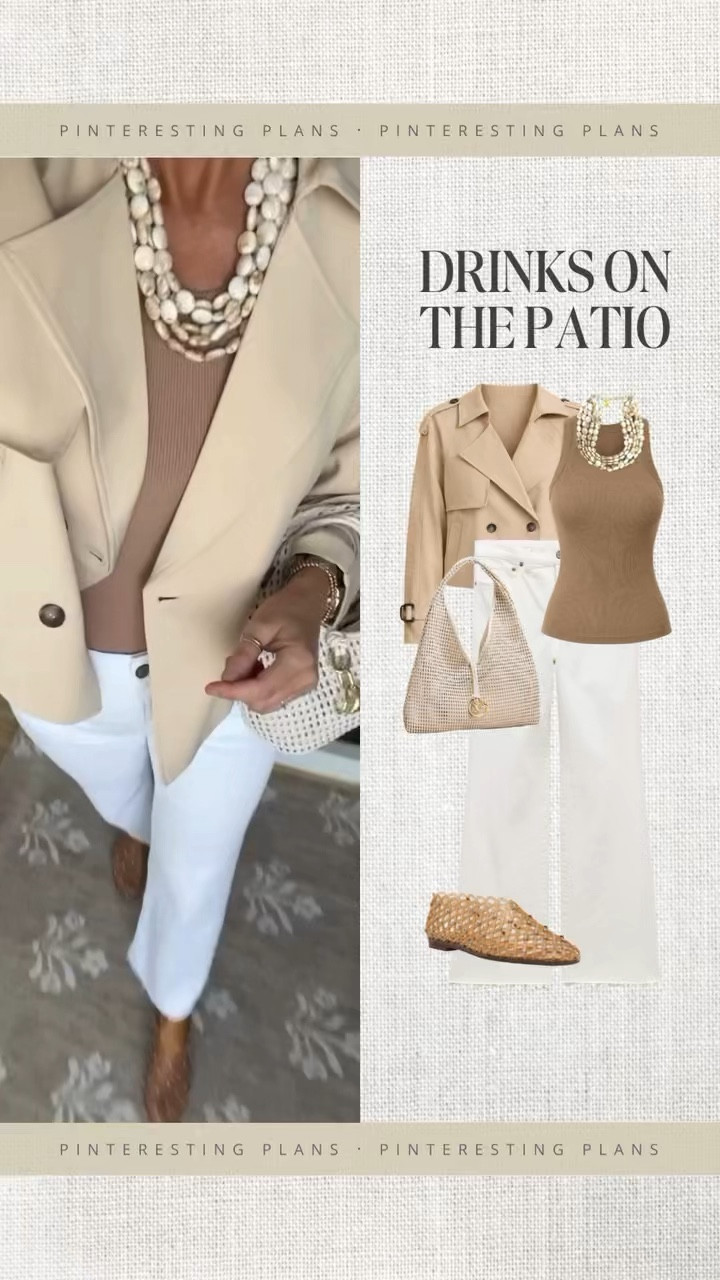 Spring outfit!  Wearing small in the tops and 27 tall in the white jeans. I am 5’11”.  Jelly Shoes true to size.  

#LTKootd #LTKTall #LTKOver40