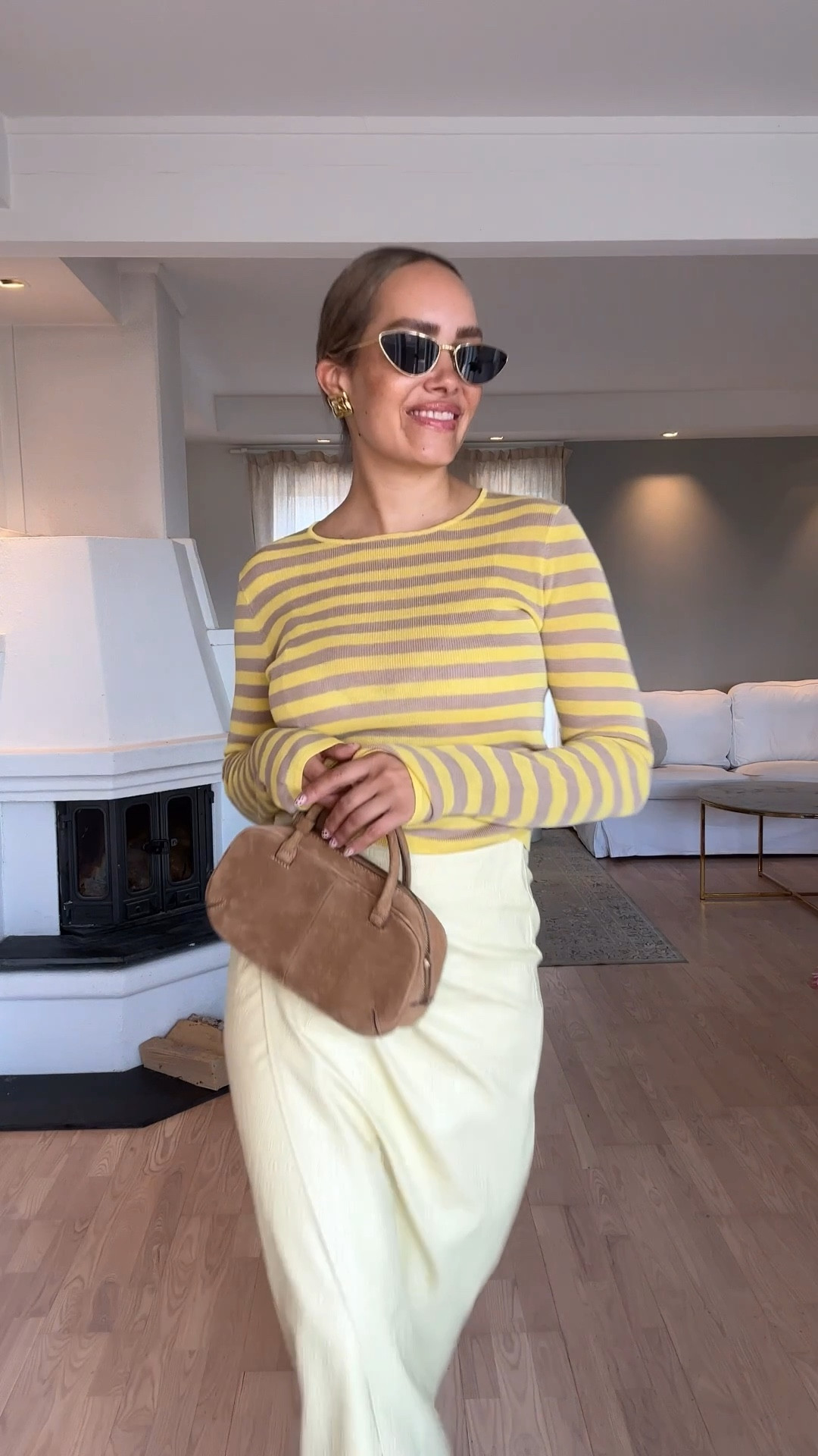 Weekend spring looks 🫶🍬🍭 striped top is a large  pink skirt is a small 🫶 some of these pieces I’ve had forever so I found similar for you 😘 happy weekend  

#LTKspring #LTKsummer #LTKworkwear