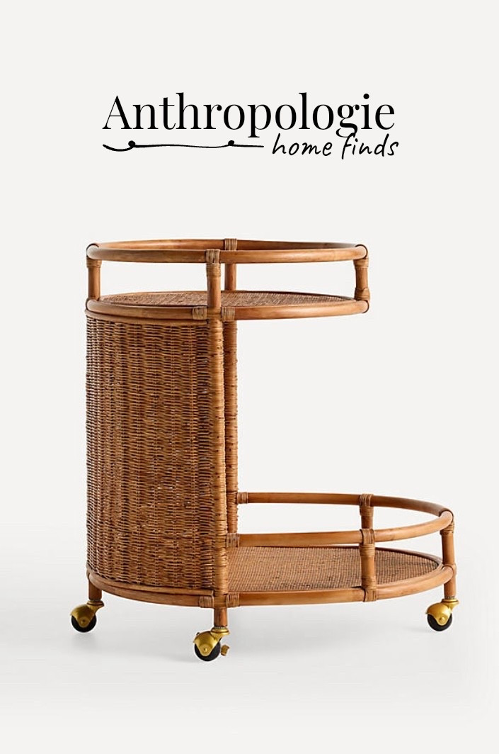 This rattan bar cart from Anthropologie is the definition of elevated, effortless home styling ✨

The woven texture + curved silhouette gives that dreamy coastal grandmother, organic modern, and Mediterranean-inspired aesthetic that instantly warms up any space.

Perfect for styling as a bar cart, coffee station, or decor piece in your living room or dining area — it’s one of those statement pieces that makes your home feel curated, not cluttered.

If you love neutral home decor, natural textures, and timeless pieces, this is THAT item.

#LTKHome #LTKdayinmylife #LTKmorningroutine