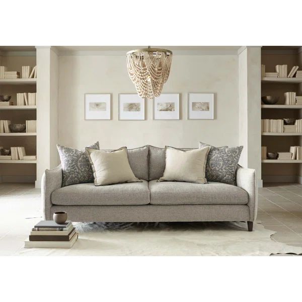 Joli 90'' Square Arm Sofa with Reversible Cushions | Wayfair North America