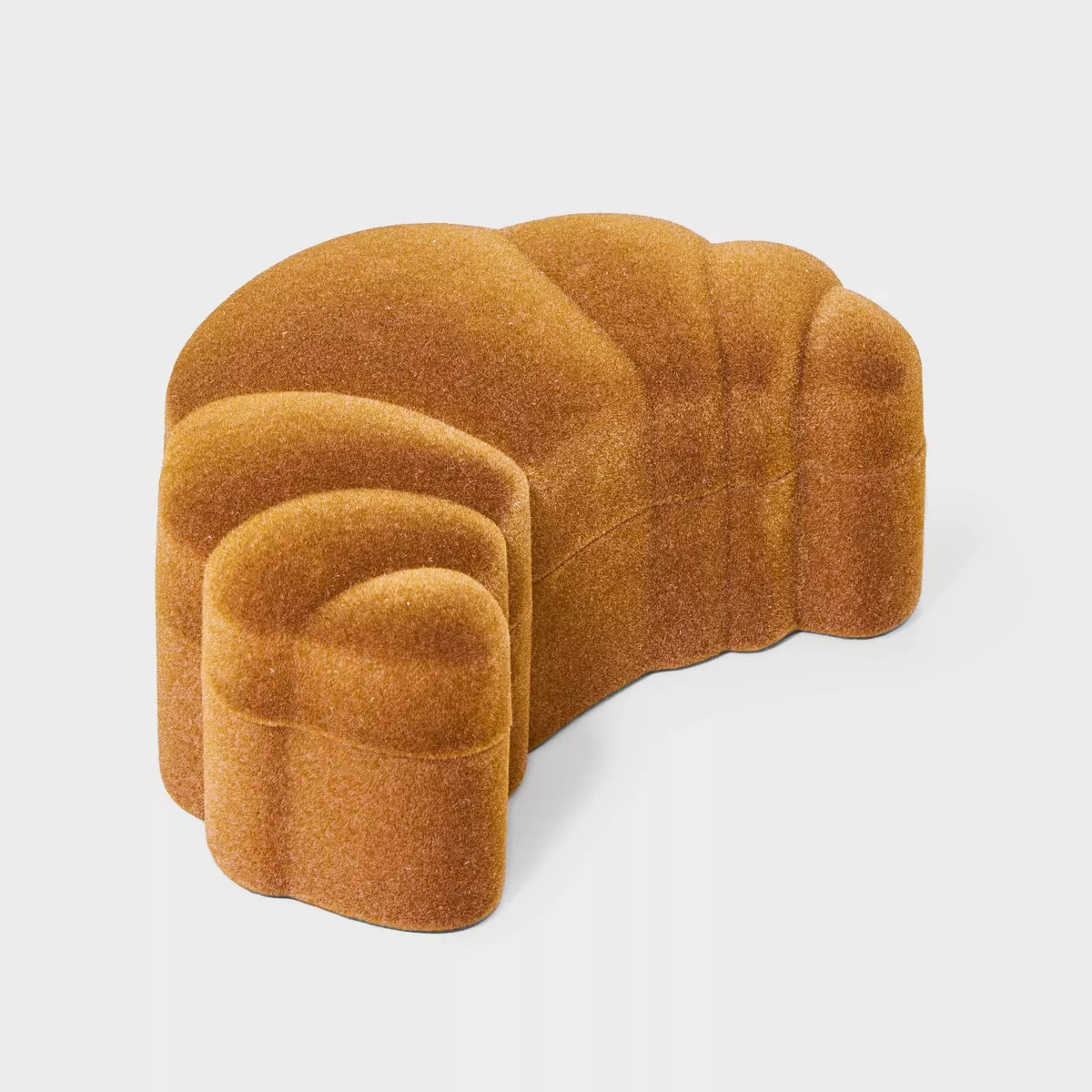 Croissant Flocked Trinket Travel Jewelry Box - Wild Fable™ Brown | Target