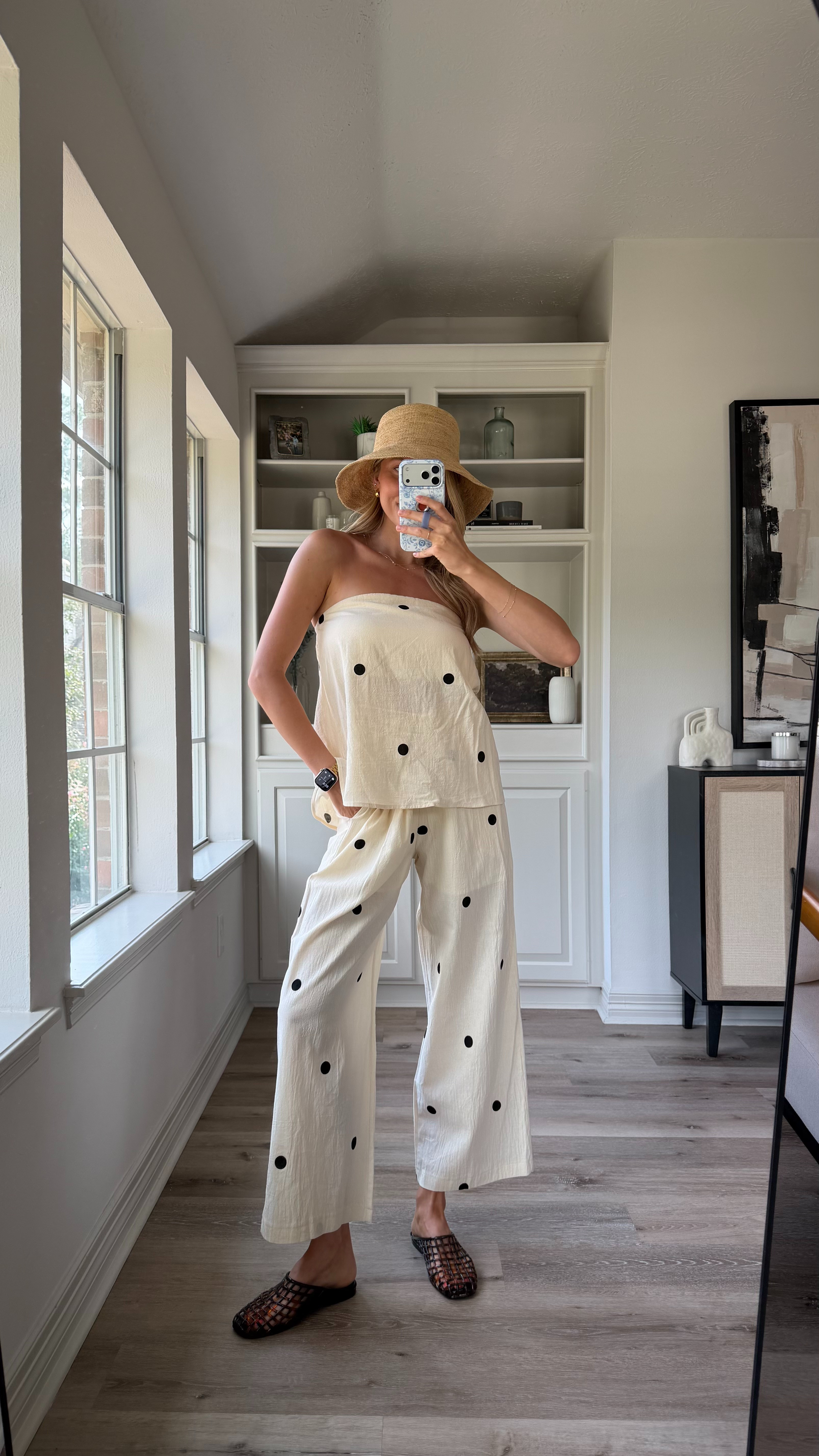 Cutest polka dot matching set! Wearing size small
 

 #LTKootd