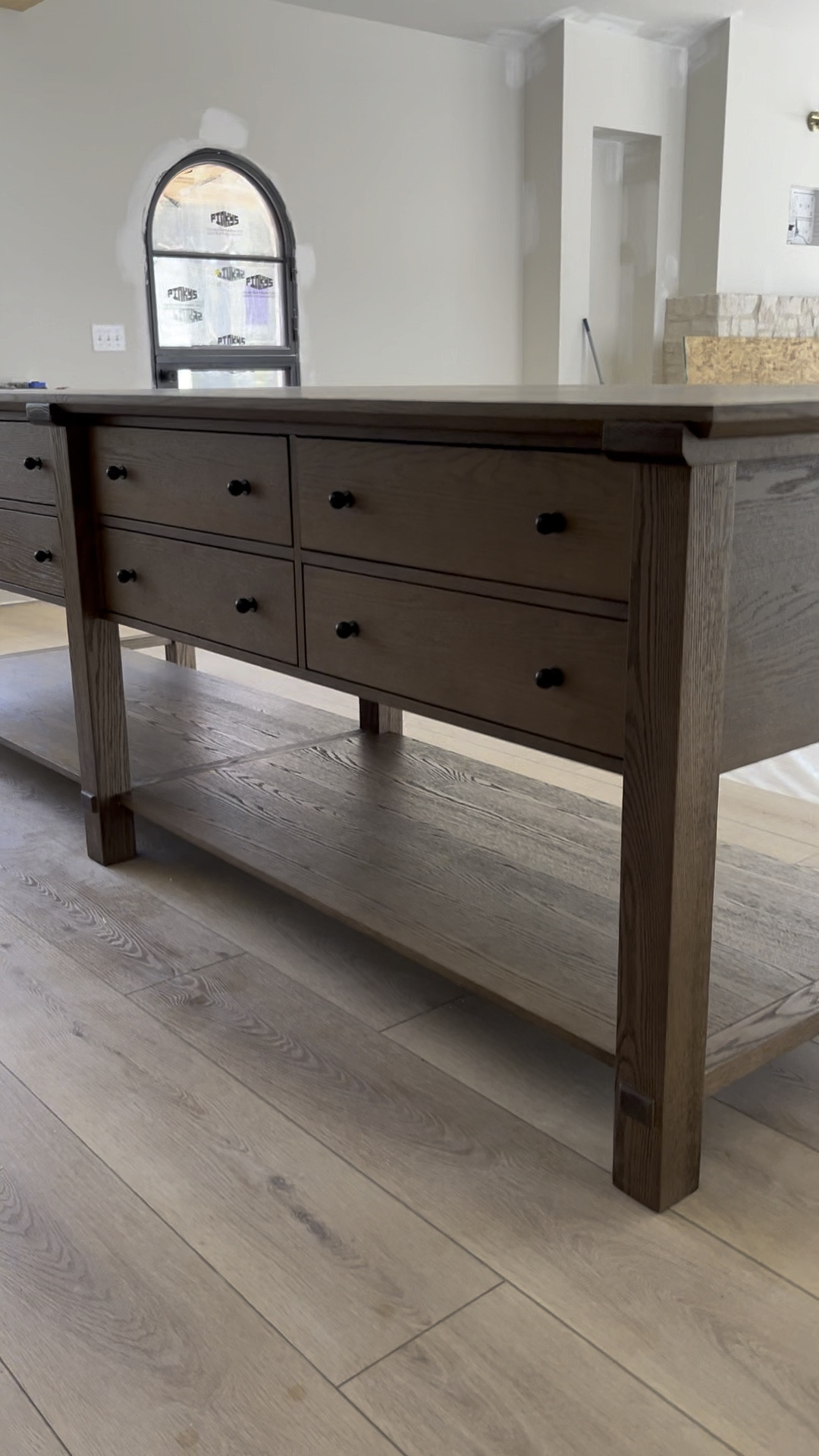 The most incredible kitchen island. Wood, walnut, antique look island, kitchen island 

#LTKHome #LTKFamily