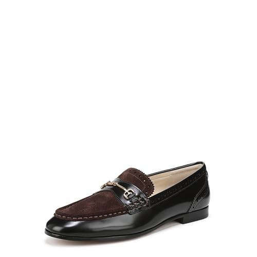 Sam Edelman Women's Liona Loafer, Black/Café Noir, 8 | Amazon (US)