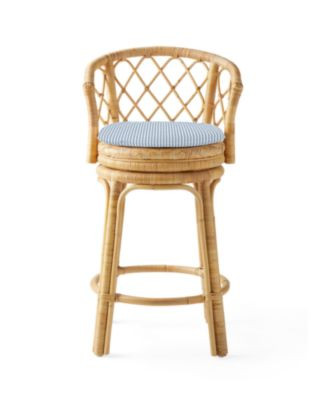 Cushion for Avalon Rattan Swivel Bar & Counter Stool | Serena and Lily