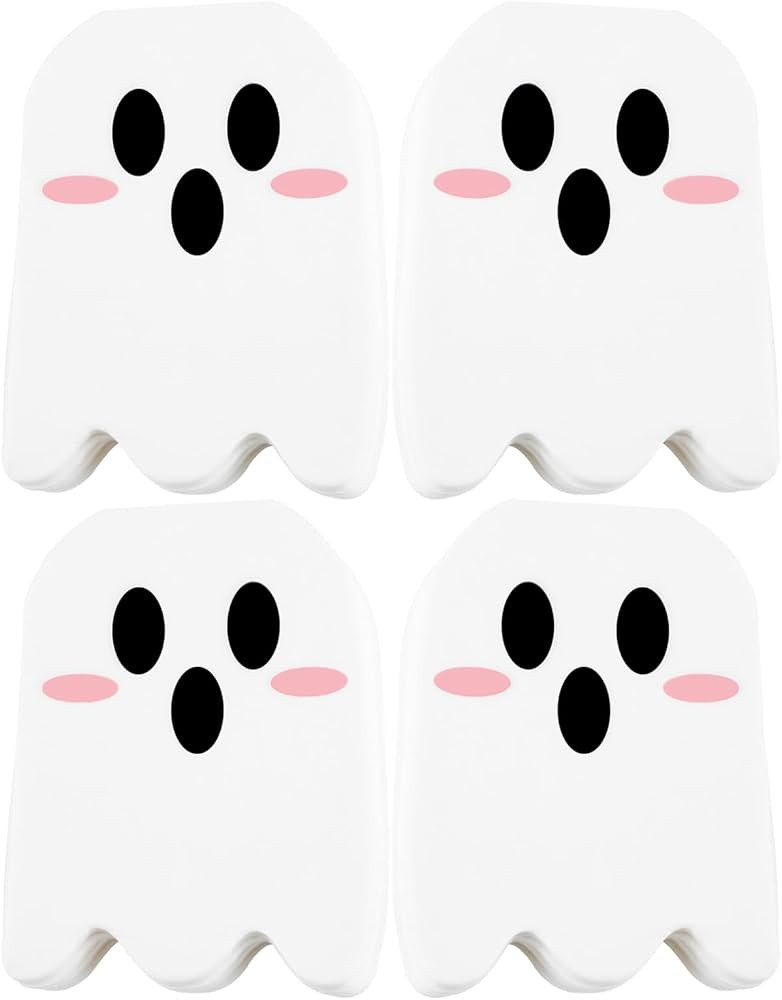 100pcs Halloween Ghost Paper Napkins,Disposable Ghost Cocktail Napkins for Halloween Dinner Party... | Amazon (US)