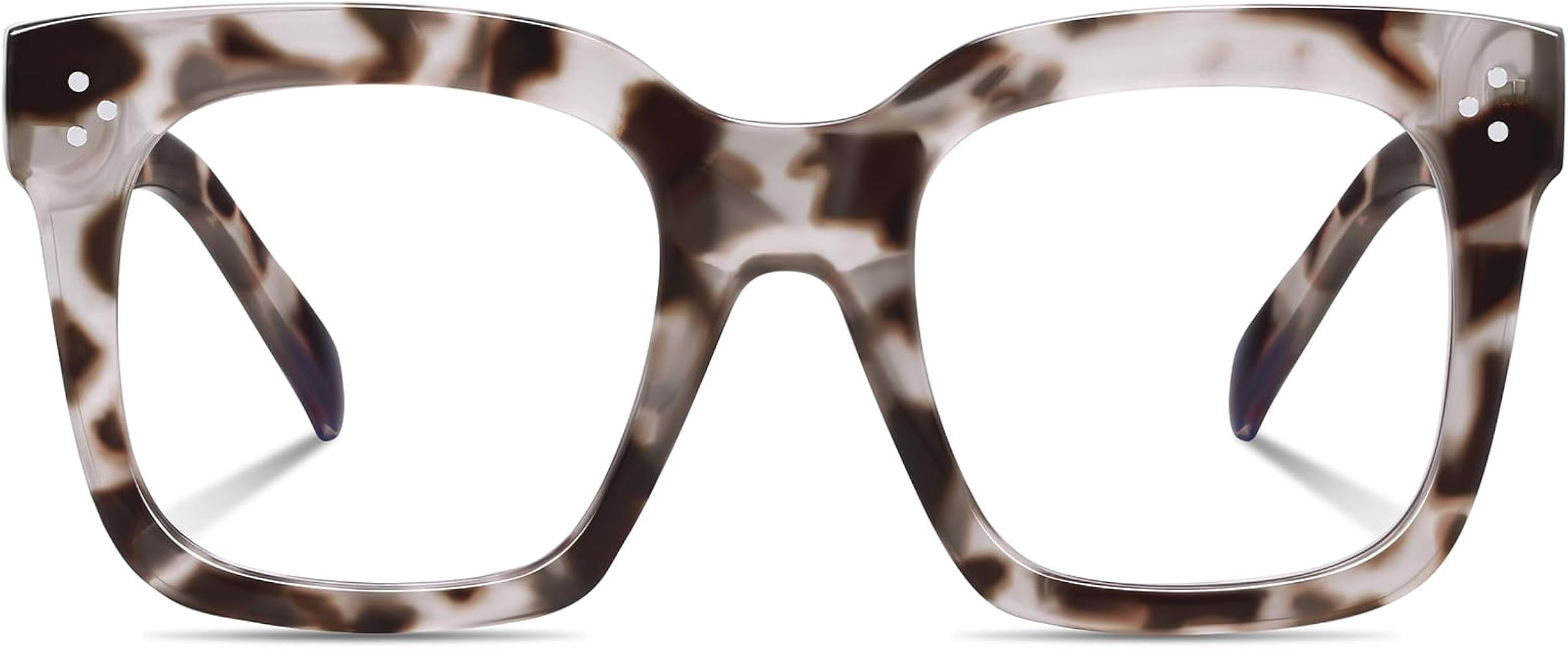 Ovresized Blue Light Blocking Glasses for Women Men Square Computer TV Eyeglasses | Amazon (US)