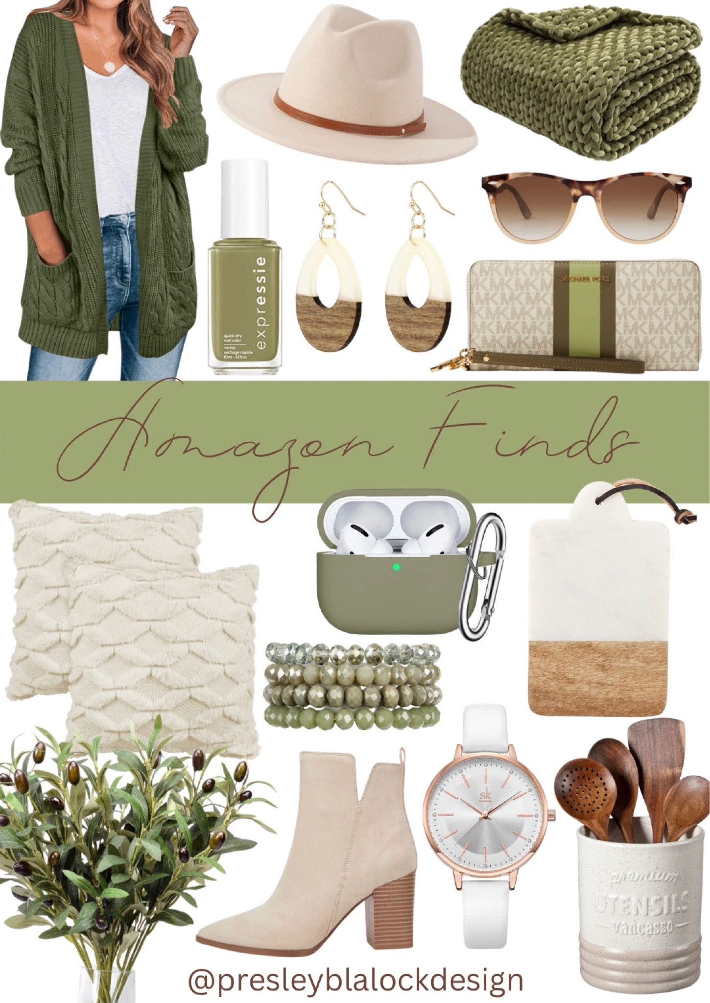 Amazon Finds / Amazon Favorites / Olive Green / Sage Green / Cardigan Sweater / Farmhouse Pillows / Amazon Fashion / Fall Fashion / Fall Accessories / Amazon Home / Neutral Fashion / Fall Booties 

#LTKHoliday #LTKsalealert #LTKunder50