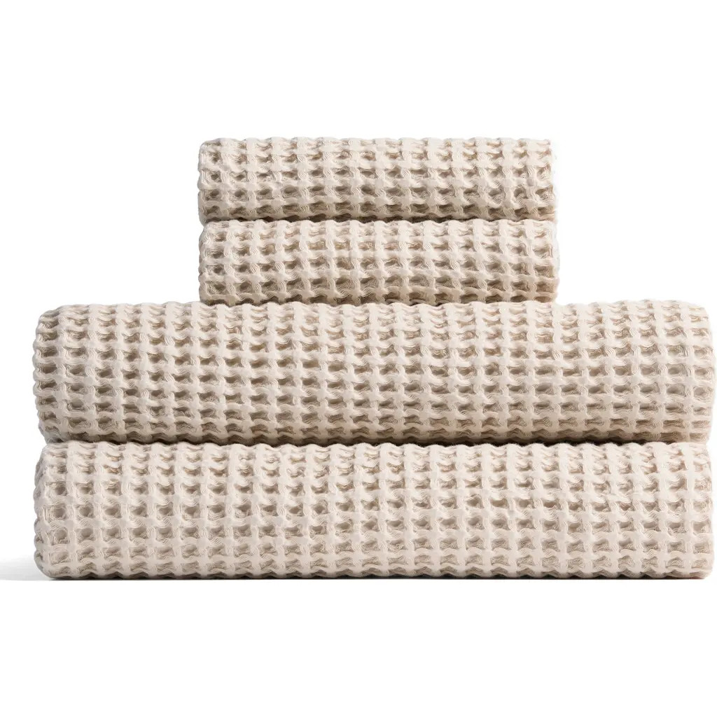 Parachute Turkish Cotton Waffle Bath Essentials in Bone at Nordstrom, Size Bath Towel | Nordstrom