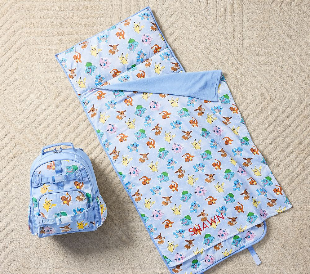 Mackenzie Pokémon Nap Mat & Small Backpack Bundle | Pottery Barn Kids