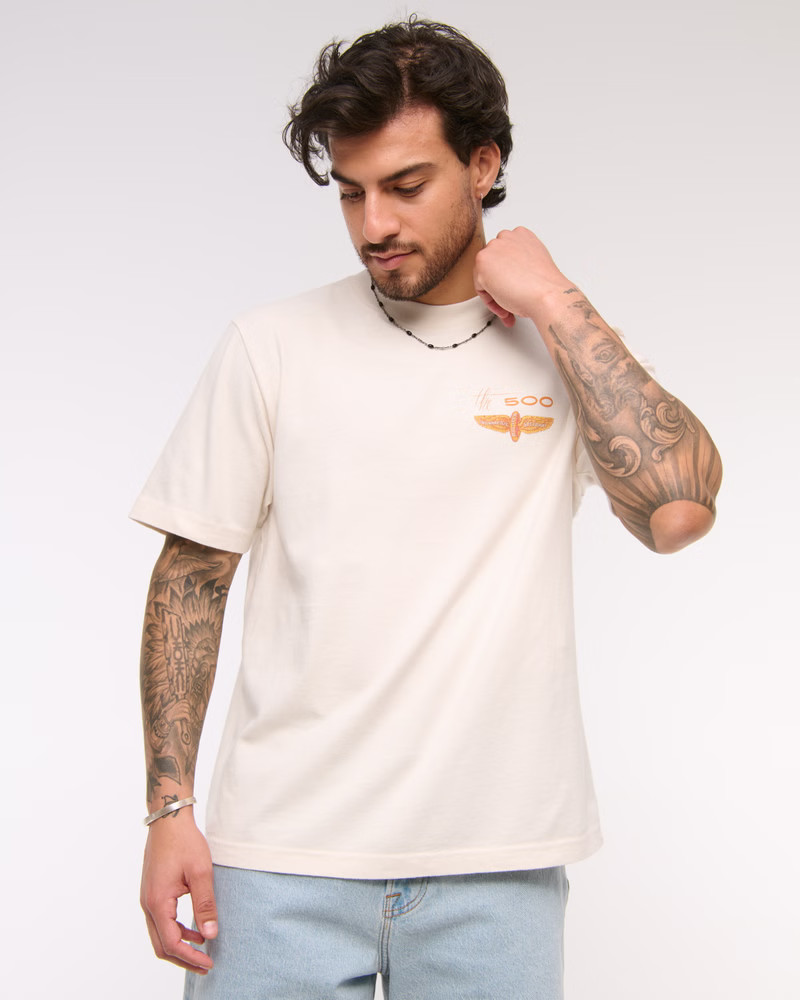Indianapolis 500 Vintage-Inspired Graphic Tee | Abercrombie & Fitch (US)