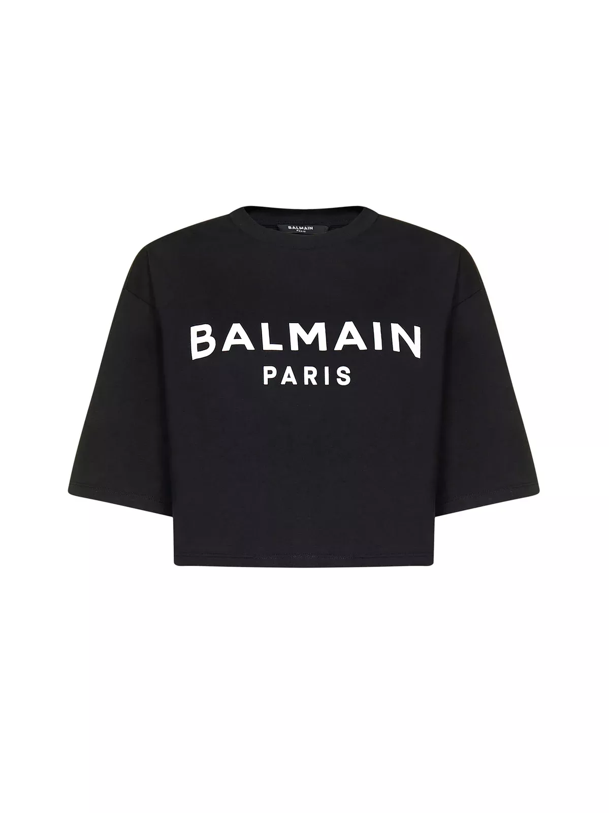 Balmain Logo Printed Cropped … curated on LTK