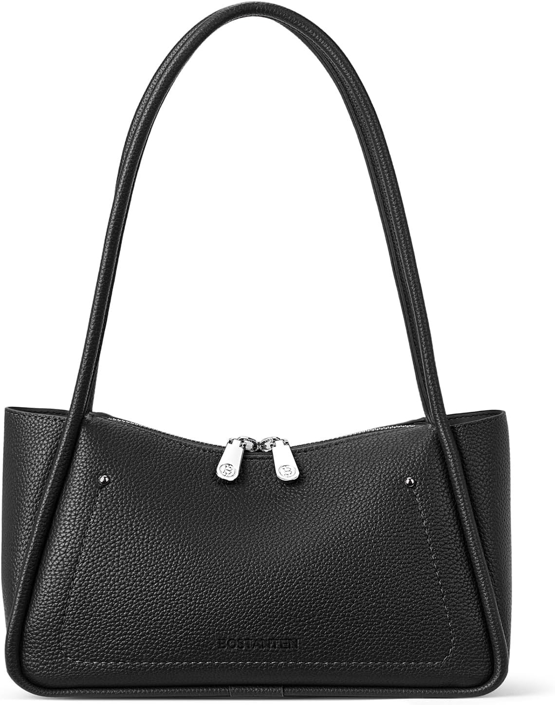 BOSTANTEN Small Hobo Bags for Women, Shoulder Bag for Women, Trendy Designer Winter Purse Vegan Leather Handbag | Amazon (US)