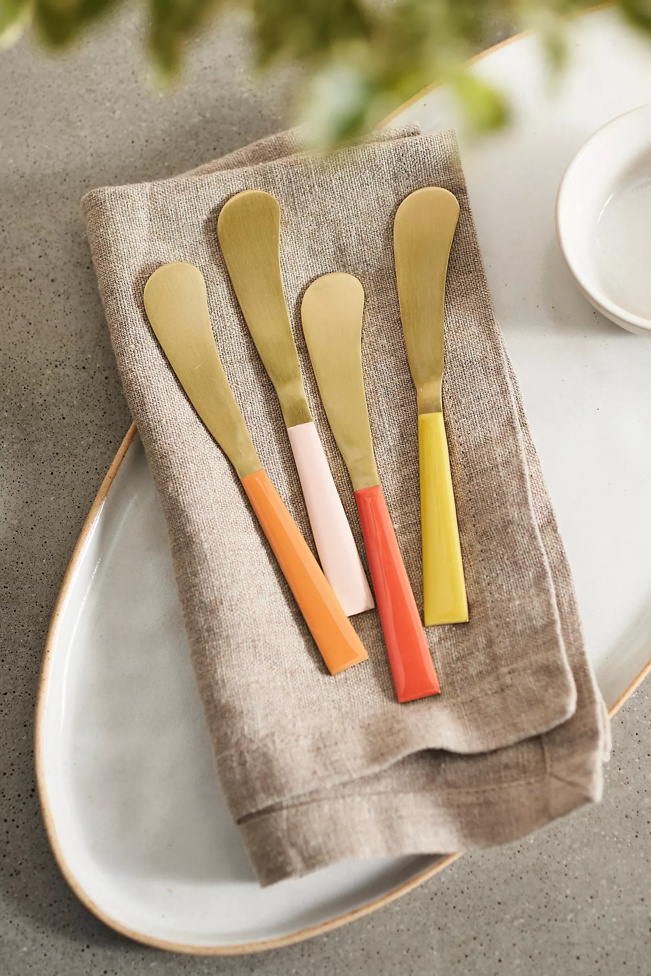 Color Dipped Spreaders, Set of 4 | Anthropologie (US)