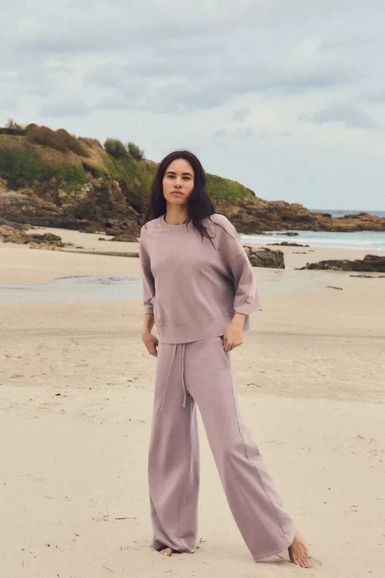 WASHED EFFECT PANTS | Zara US