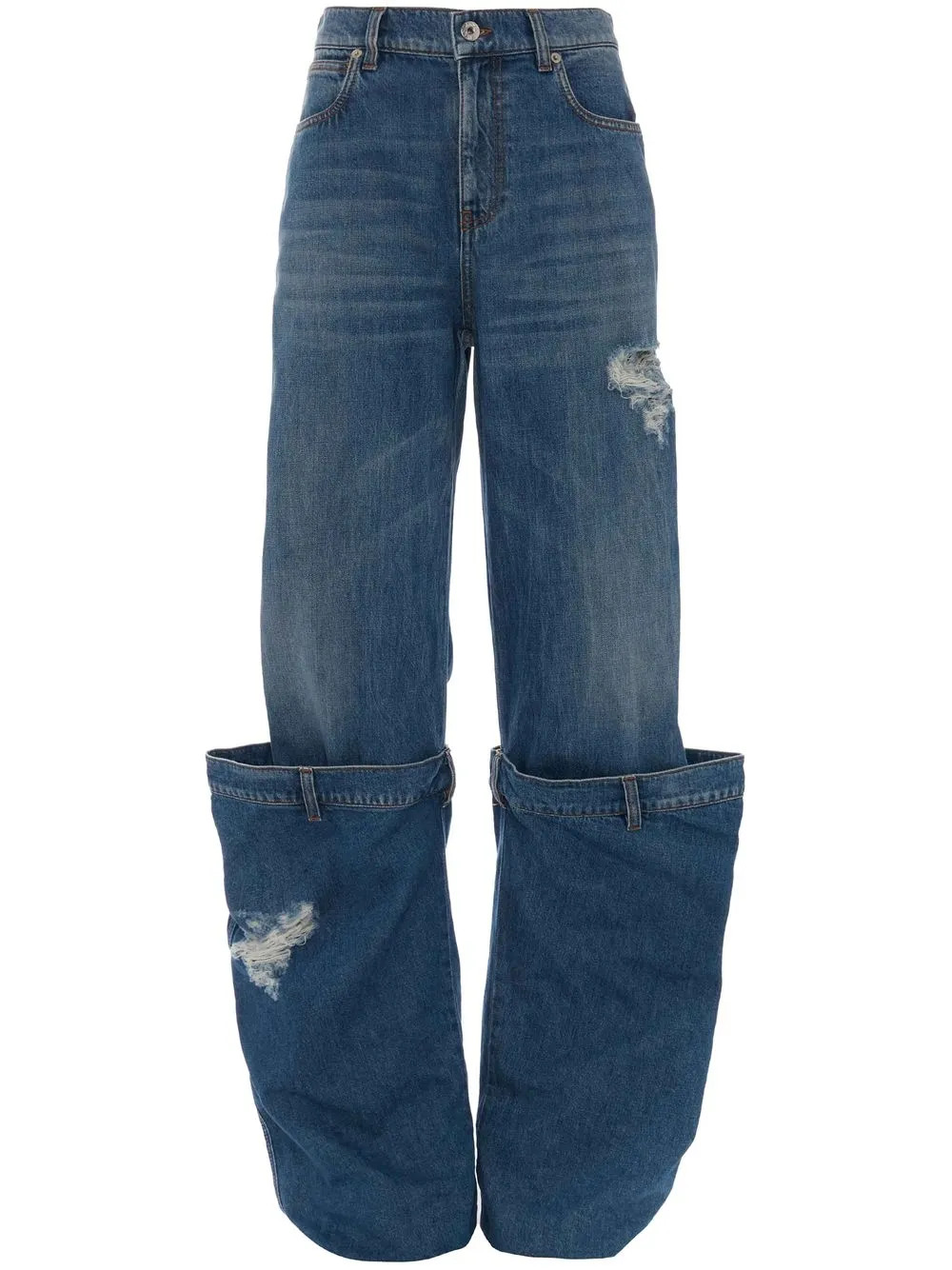 straight-leg Bucket jeans | Farfetch Global