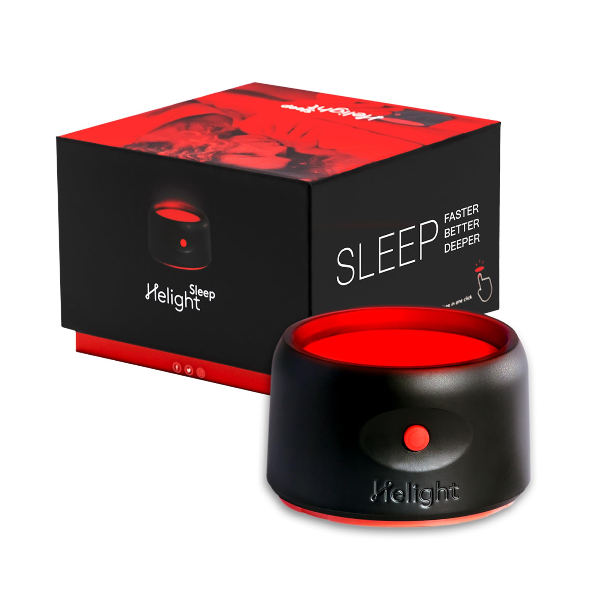 Red Light Therapy Sleep Device – Patented & Award Winning 630nm Pure Red Light Lamp Sleep Aid t... | Amazon (US)