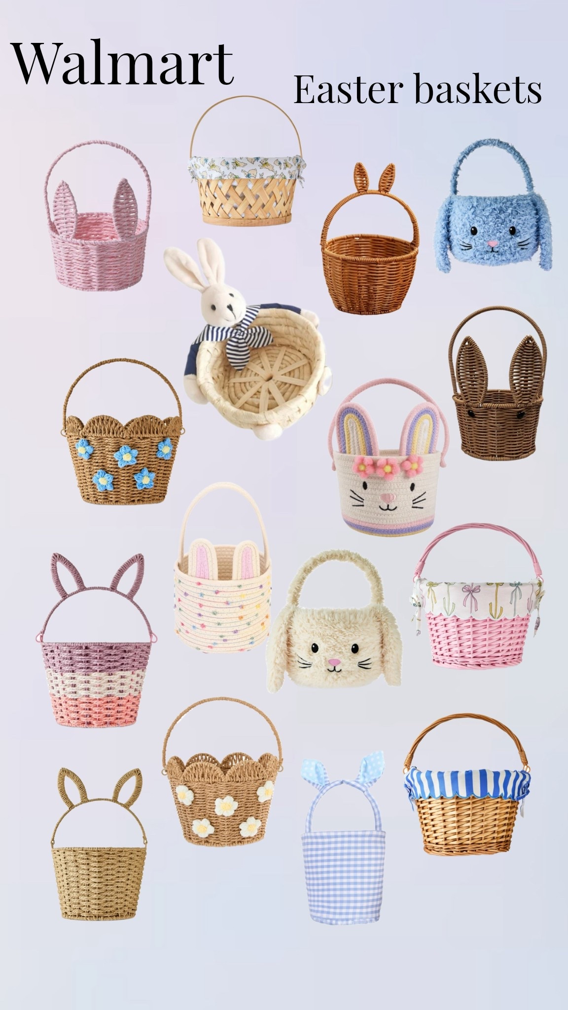Easter baskets from Walmart.

#LTKspring #LTKKids #LTKspringtrends