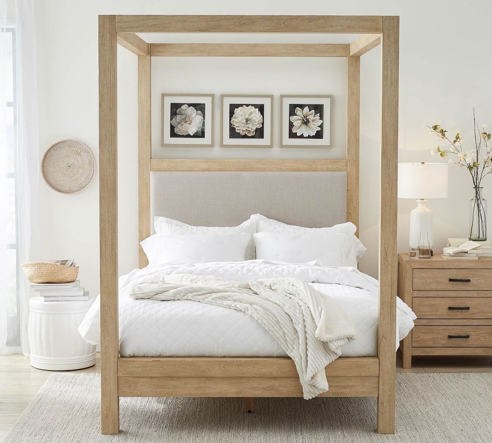 Linwood Platform Canopy Bed | Pottery Barn (US)