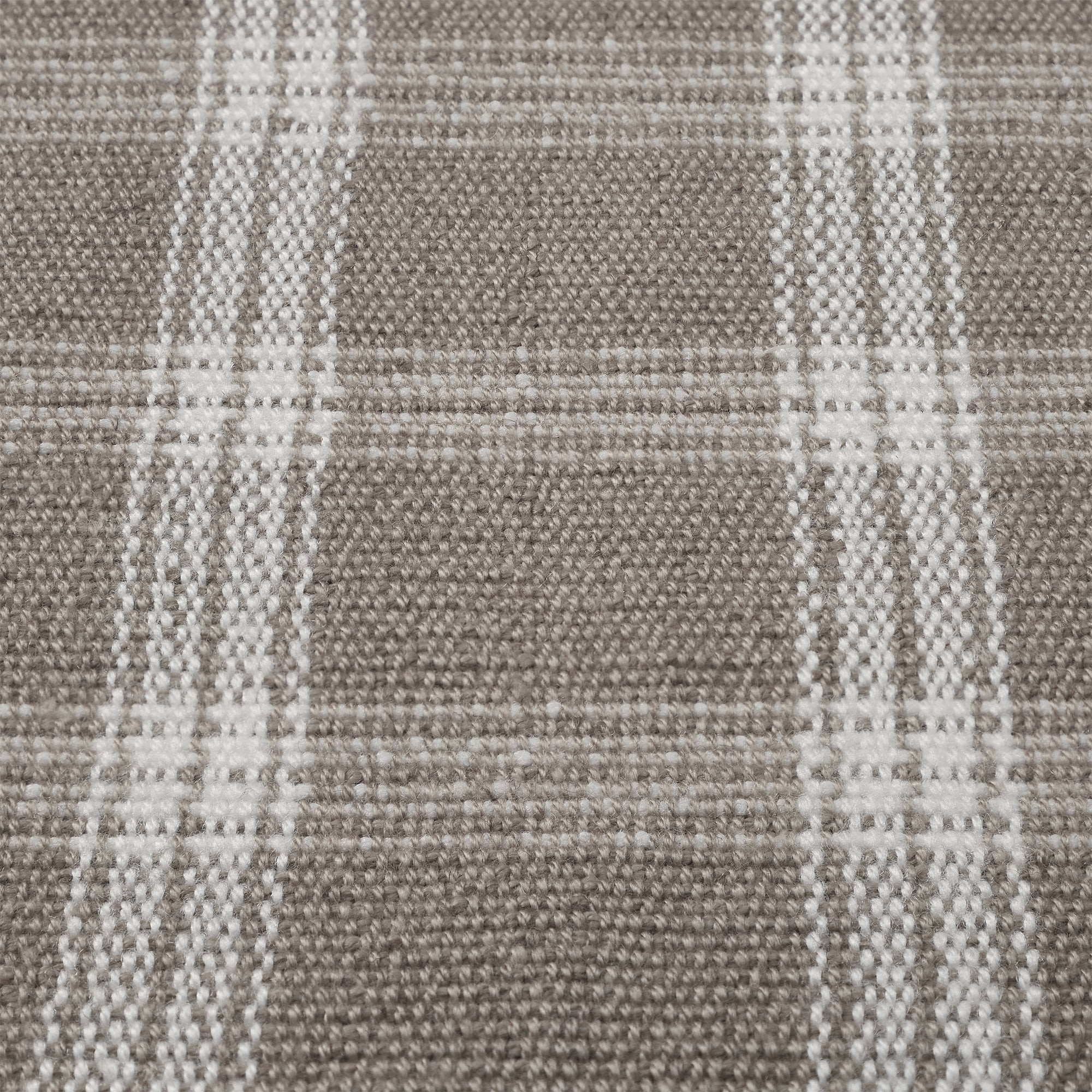 My Texas House Taupe Tanner Check Indoor/Outdoor Layering Rug, 24" x 38" | Walmart (US)