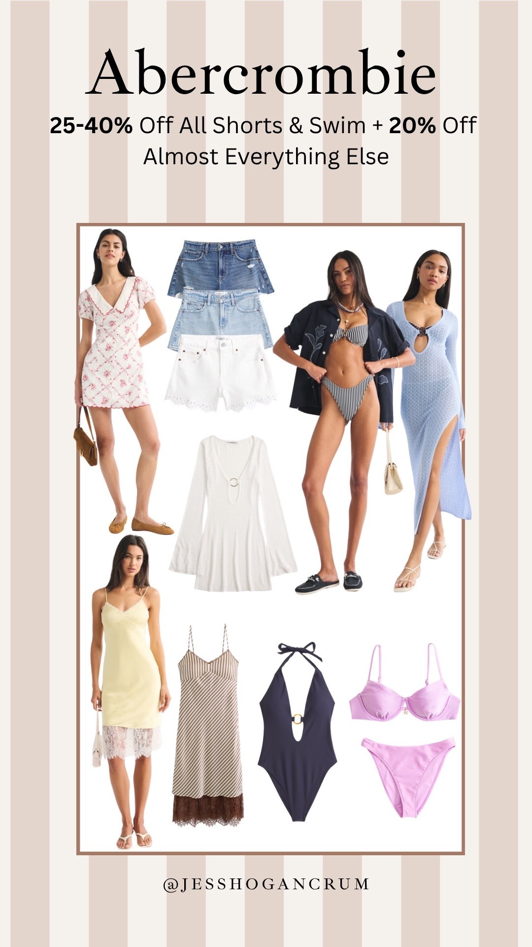 abercrombie sale is live!!

use code SHORTSAF for a stackable 15% off on top of sale prices 👏🏼

denim shorts, abercrombie, on sale, summer outfits, swimsuits, swimwear

#LTKSaleAlert #LTKSwim