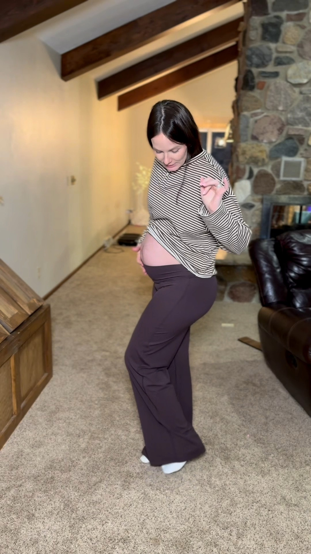 non-maternity yoga pants that come in multiple inseams 🙌 perfect for tall girls, pregnancy, postpartum, and everyday wear. Soft, stretchy, no front seam, and they actually stay up on a growing belly. These are the kind of pants you buy once… then grab in multiple colors 😅

#ltkfinds #bumpfriendly #tallgirlstyle #pregnancystyle #everydaywear

#LTKBump #LTKootd #LTKTall