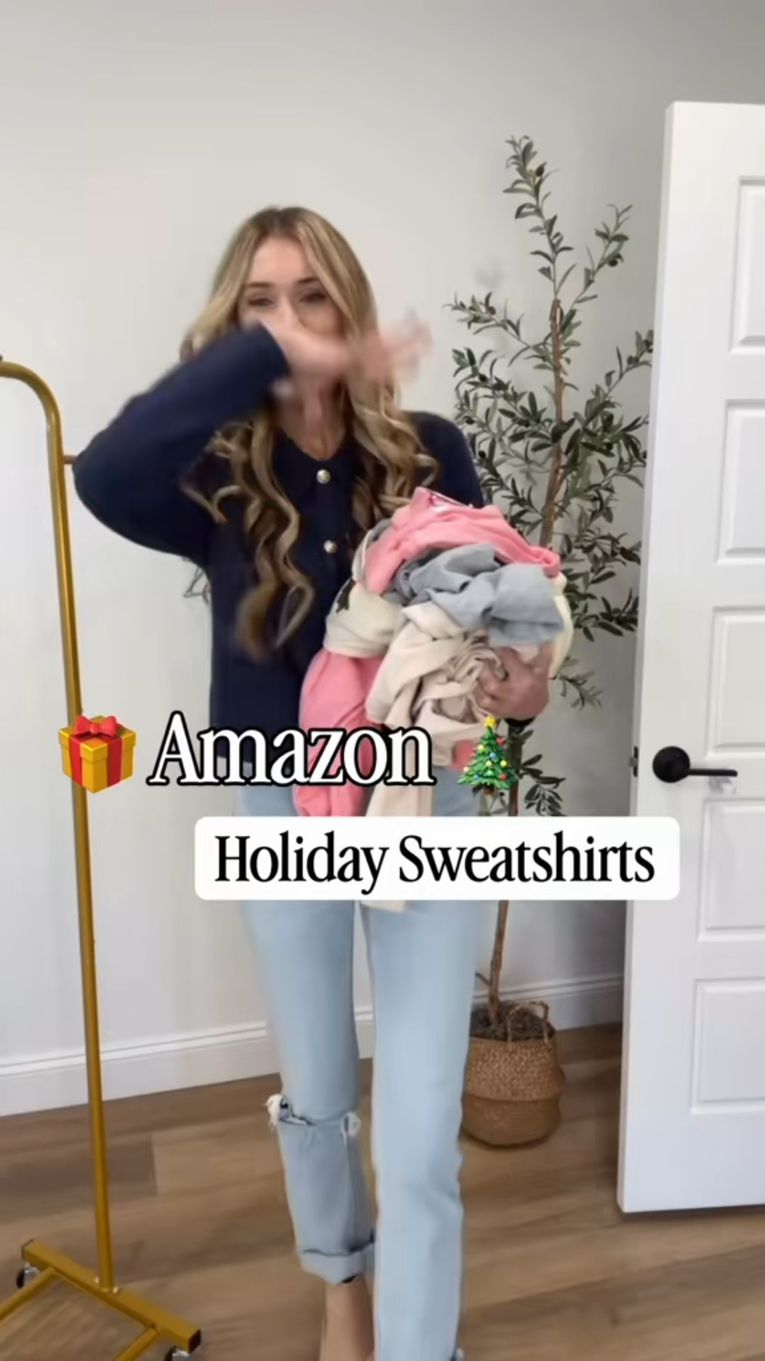 Holiday sweatshirt haul from Amazon 🎄✨
So many cute and cozy options — perfect for lounging, decorating, or holiday movie nights ❤️

From classic Christmas graphics to soft neutrals, these sweatshirts are comfy, festive, and super affordable!

#LTKStyleTip #LTKHoliday #LTKFindsUnder50