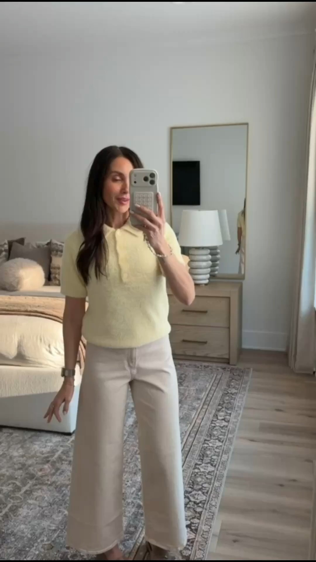 Target new arrivals, butter yellow top, cute sweater, spring fashion, spring outfit, casual chic outfit, annabrstyle.

#LTKootd #LTKOver40 #LTKSeasonal