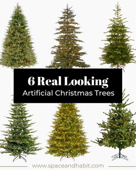 These Christmas trees look pretty darn real! Check out these artificial Christmas trees if your looking a life like alternative! #christmastrees #artificialchristmastrees

#LTKhome #LTKSeasonal #LTKHoliday