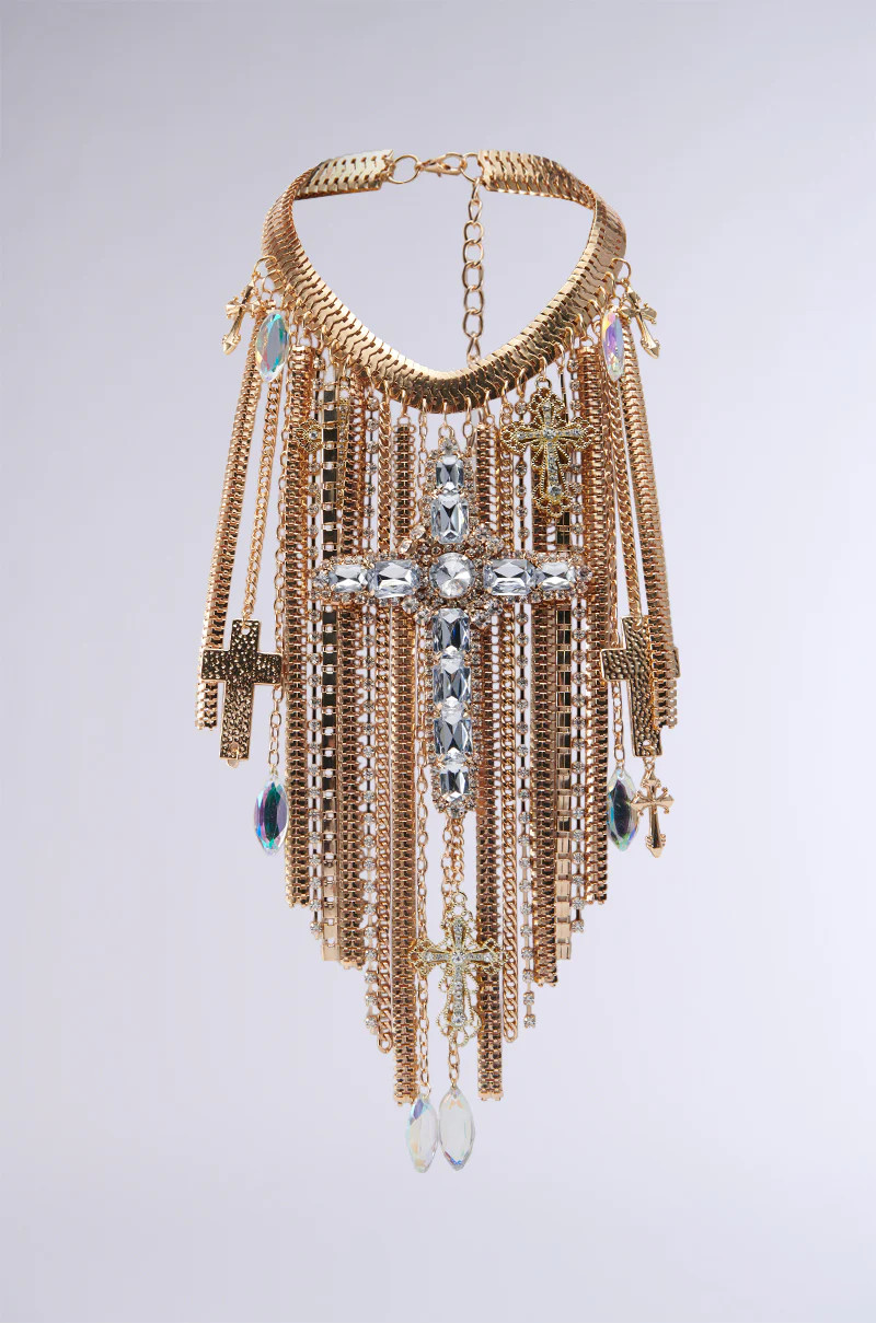 CROSS MY HEART CHAIN NECKLACE | AKIRA