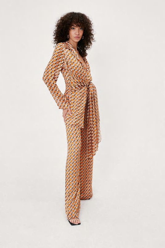 Chiffon Wide Leg Pants | Nasty Gal (US)