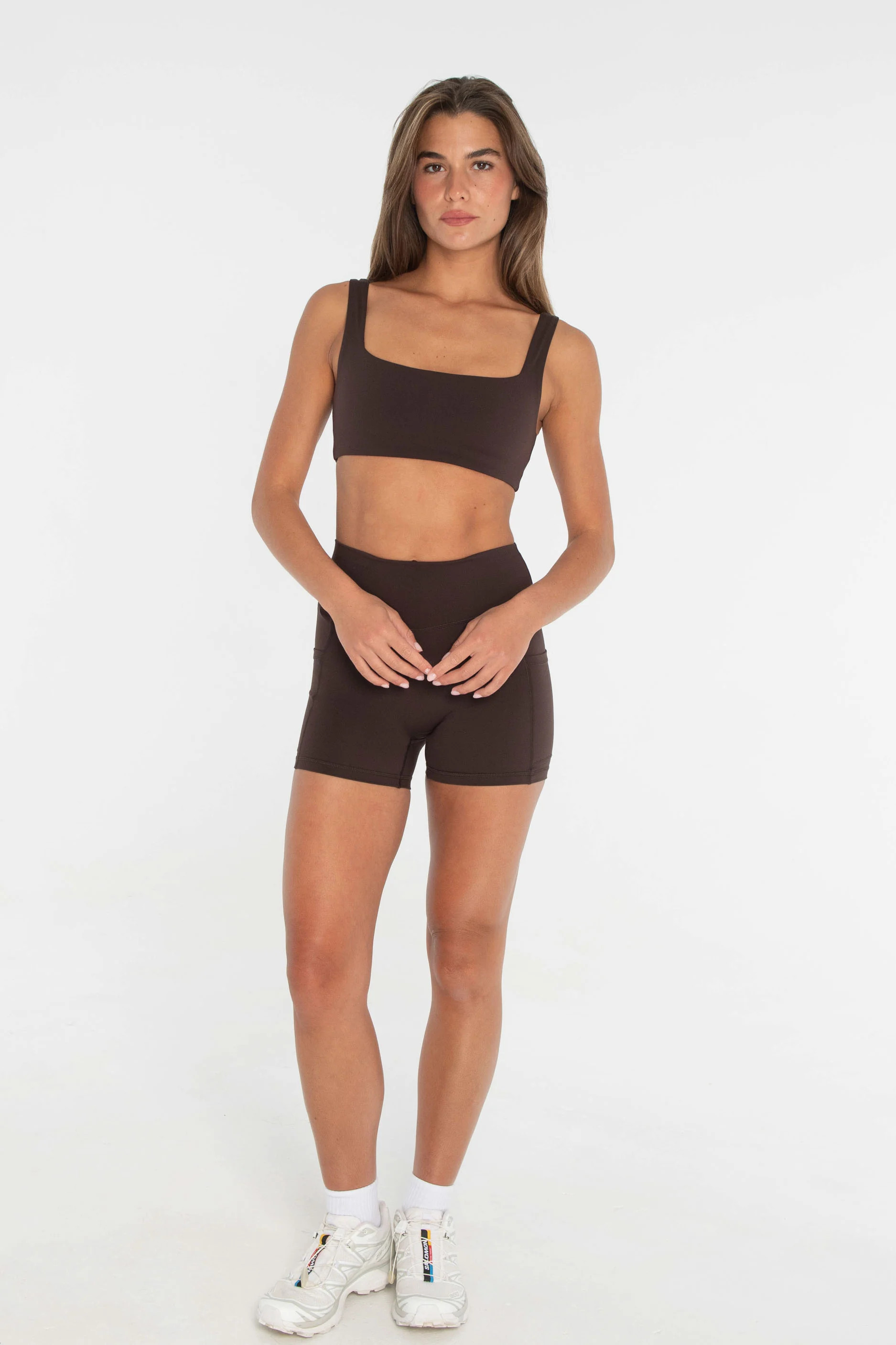 Square Bra - Espresso | FORM