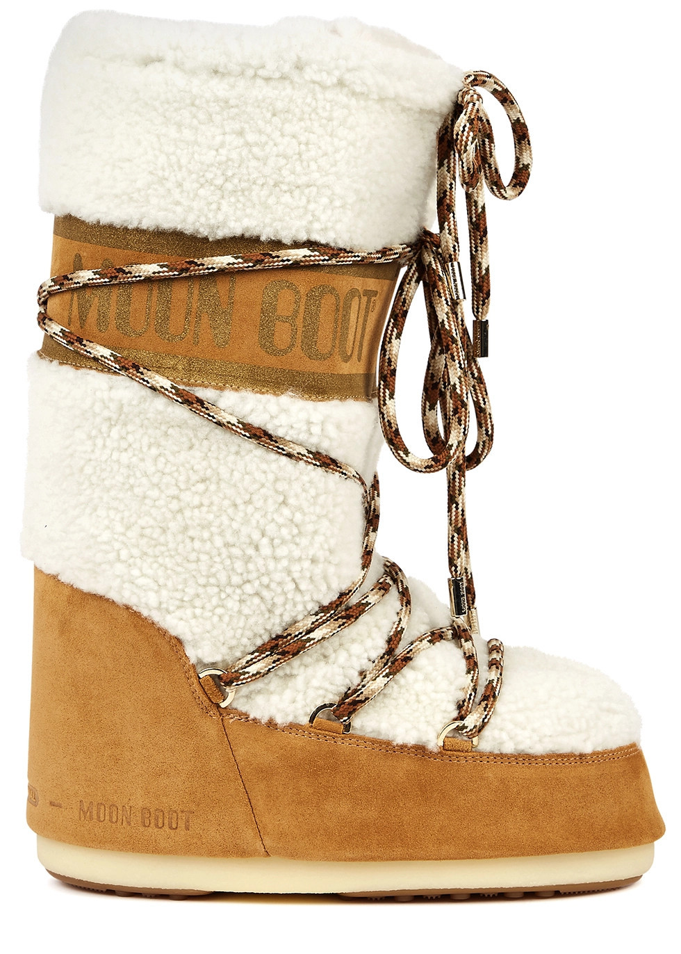 Lab69 Icon shearling-trimmed suede snow boots | Harvey Nichols (Global)