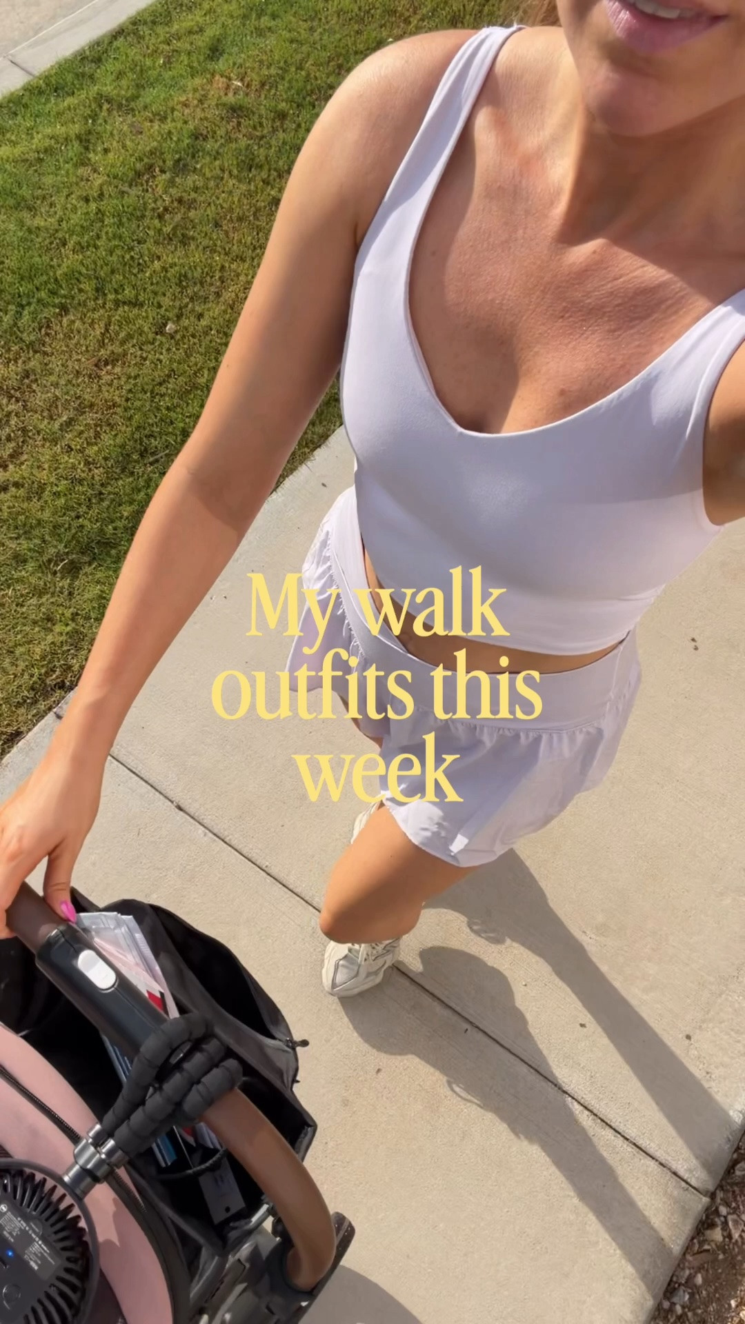 What I wore on our walks this week!