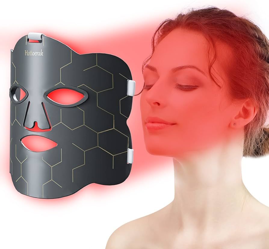 Upgrade Red Light Therapy for Face, Near Infrared Light Therapy LED 660nm & 850nm for Face Body S... | Amazon (US)