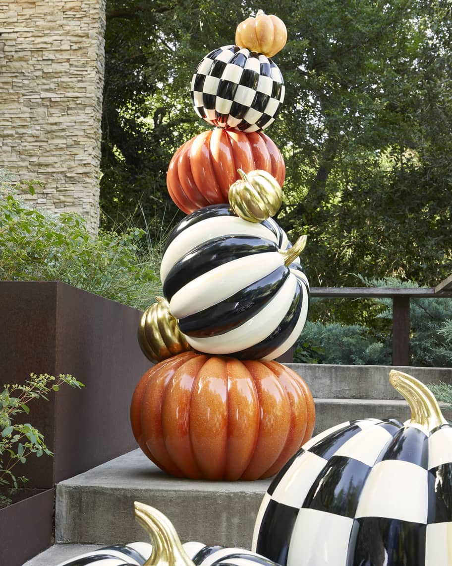 MacKenzie-Childs Pumpkin Patch Trophy Topiary | Horchow