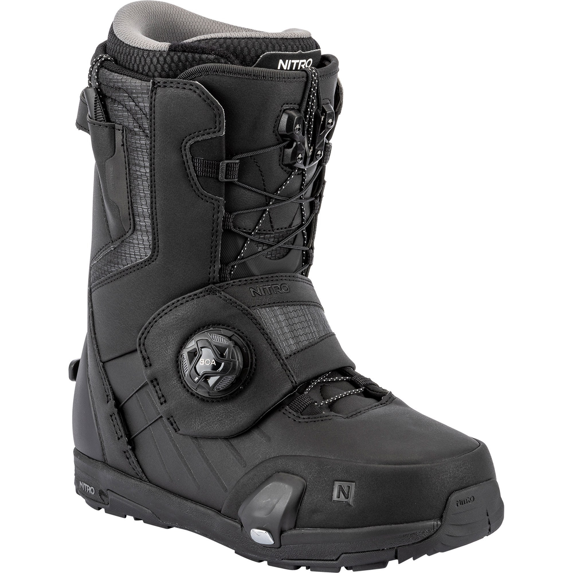 Nitro Men's Profile TLS Step On Snowboard Boots Black 11.5 | REI