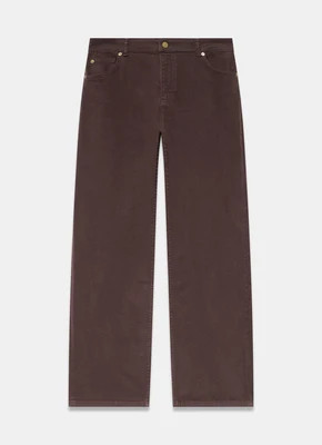 Brown 90s Straight Jeans | Mint Velvet
