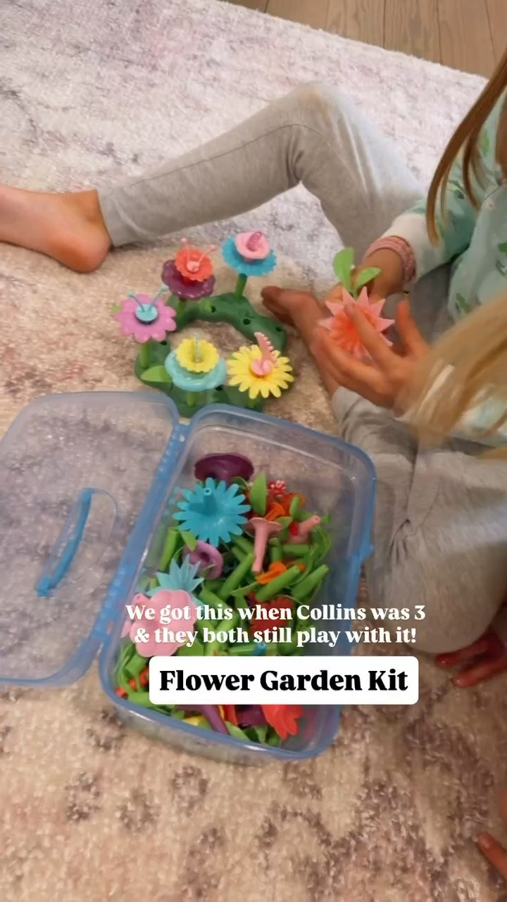 This flower play kit is awesome for little girls! We got this for Hazel & Collins years ago, and they love it! This would be a great Christmas gift!

Loverly Grey, play kit, flower kit, little girl gifts, kids gifts, Christmas gifts 

#LTKHoliday #LTKGiftGuide