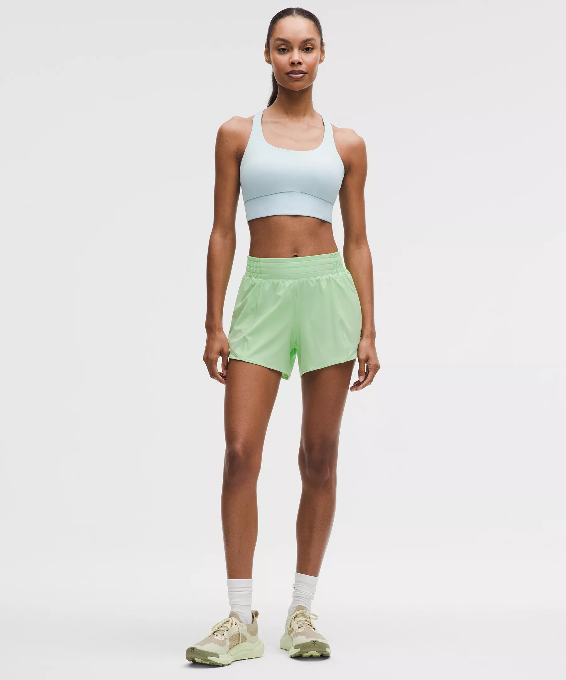 Hotty Hot High-Rise Lined Short 4" | Lululemon (US)